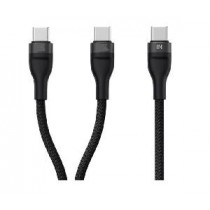 Cavo Audio RIDEM | 3.5mm A 2x6.3mm Mono | 1.5 Metri | Per Strumenti Musicali E Audio