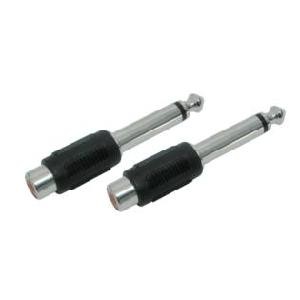 ADATTATORI AUDIO RCA  JACK 6.3MM MONO (RDM CN4)