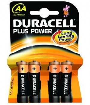 BATTERIE ALCALINE STILO PLUS AA CONF. 4PZ