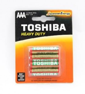 BATTERIE ZINCO CARBONE MINISTILO R03KG AAA CONF.4 PZ ( R03KG BP-4TGTE SS)