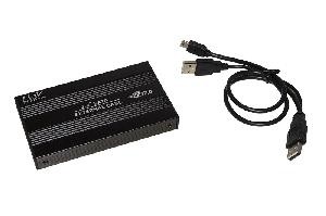 BOX ESTERNO PER HD 2,5 SATA USB 2.0 (LKBOX252) NERO