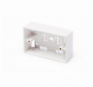 BOX IN PLASTICA 503 PER PLACCHE A MURO - BIANCO (NW-BOX503-WH)