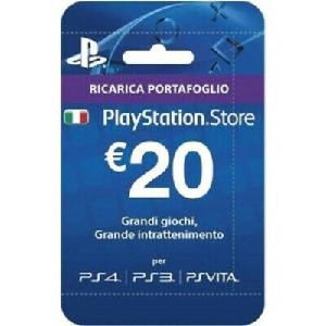 CARD PLAYSTATION HANG - RICARICA 20 EURO