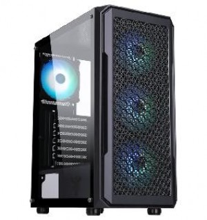CASE GAMING SIX TRIANGLE ITGCAST33B ARGB - NO ALIMENTATORE - NERO