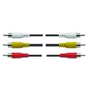 CAVO RCA 3 PLUG 3XRCA3XRCA 3 MT (E10110)
