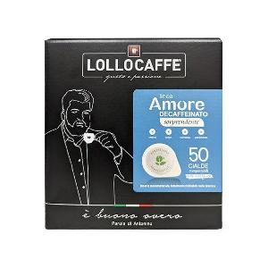 CIALDA MONODOSE DI CAFFE' LINEA AMORE - GUSTO SORPRENDENTE (DECAFFEINATO) - 50PZ