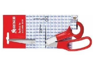 FORBICE IN ACCIAIO 15 CM CON MANICO IN ABS - ROSSO (ITR4363T)
