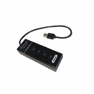 HUB 4 PORTE USB 3.0 (Q-303) NERO