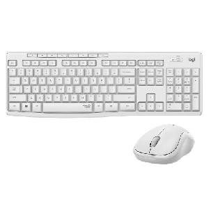 KIT MK295 TASTIERA + MOUSE WIRELESS BIANCA
