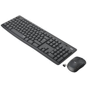 KIT MK295 TASTIERA + MOUSE WIRELESS NERA (920-009797)