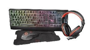 KIT TASTIERA + MOUSE + PAD + CUFFIE GAMING 4IN1 (24234)