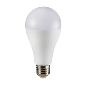 LAMPADINA A LED TERMOPLASTICO 17W E27 A65 200GR. 6400K (4458)