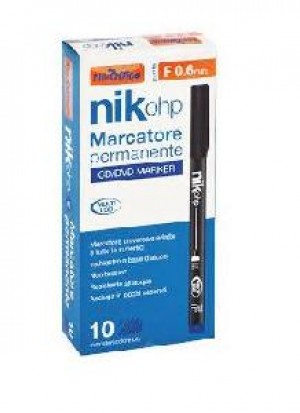 MARCATORE A PENNA OHP F 0.6MM NERO 20NIK1481 (10 PZ)