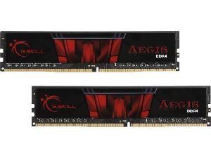 MEMORIA DDR4 16 GB AEGIS PC3000 MHZ (2X8)  (F4-3000C16D-16GISB)