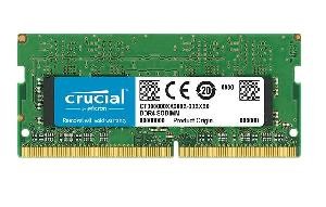 MEMORIA SO-DDR4 4 GB PC2400 (1X4) (CT4G4SFS824A)