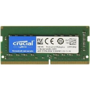 MEMORIA SO-DDR4 4 GB PC2666 (1X4) (CT4G4SFS8266)