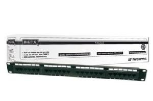 PANNELLO PATCH 24 PORTE RJ45 1U UTP (DN91524U)