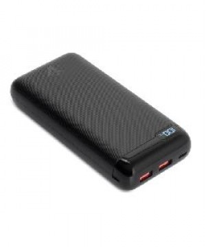 POWER BANK 20000 MAH CON SCHERMO (VPB-P20BK) TYPE-C NERO