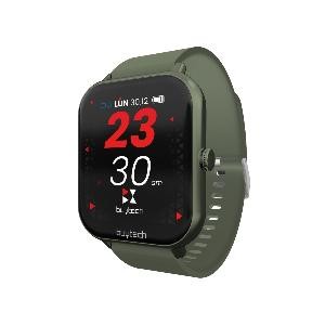SMARTWATCH BUYTECH BY-ALFA-GR CASSA VERDE CINTURINO SILICONE