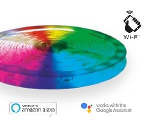STRISCIA LED STRIP RGB + BIANCO CALDO WI-FI KIT DIMMERABILE 5M (EE-24WSL5)