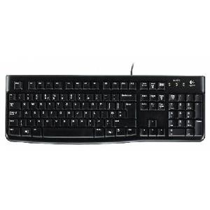 TASTIERA K120 USB BLACK OEM (920-002517)