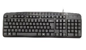 TASTIERA KB-2105U USB MULTIMEDIALE NERA