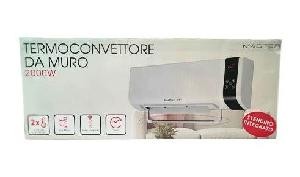 TERMOCONVETTORE ELETTRICO DA MURO 2000W TCP3510R A PARETE