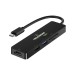 HUB 5 PORTE USB TYPE-C FHUB17693 NERO